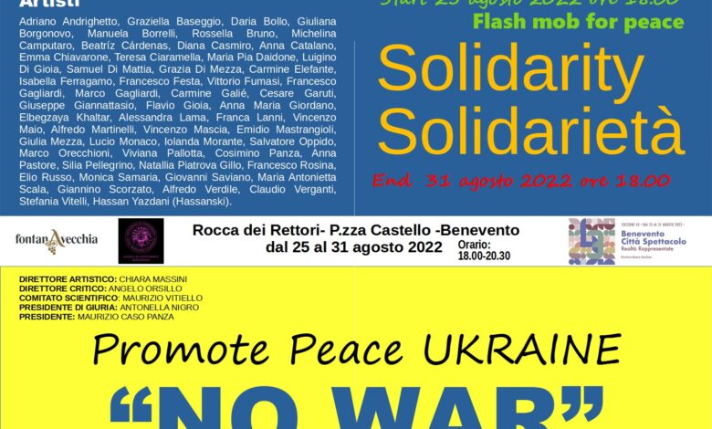 Solidarietà tema edizione Biennale Benevento