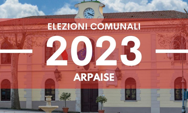 Elezioni comunali 2023 Arpaise liste candidati