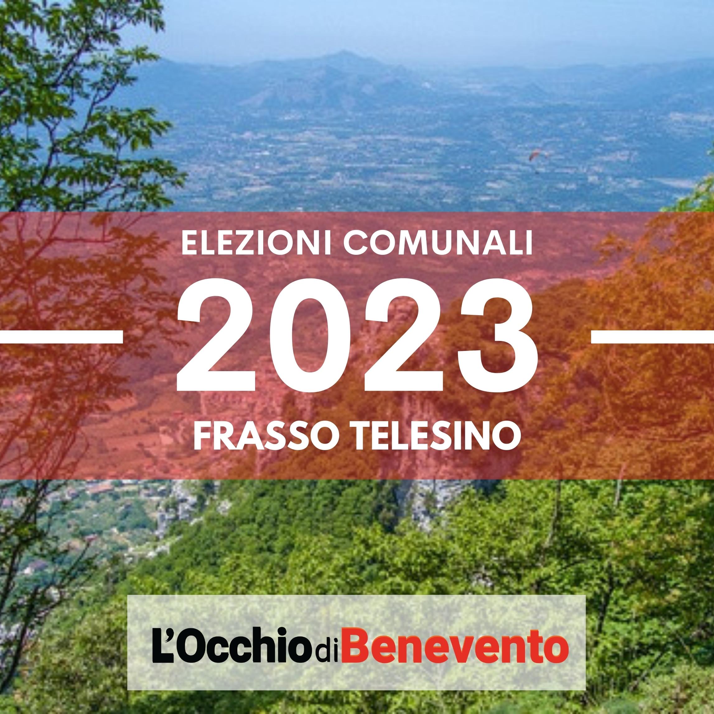 Elezioni comunali 2023 Frasso Telesino liste candidati