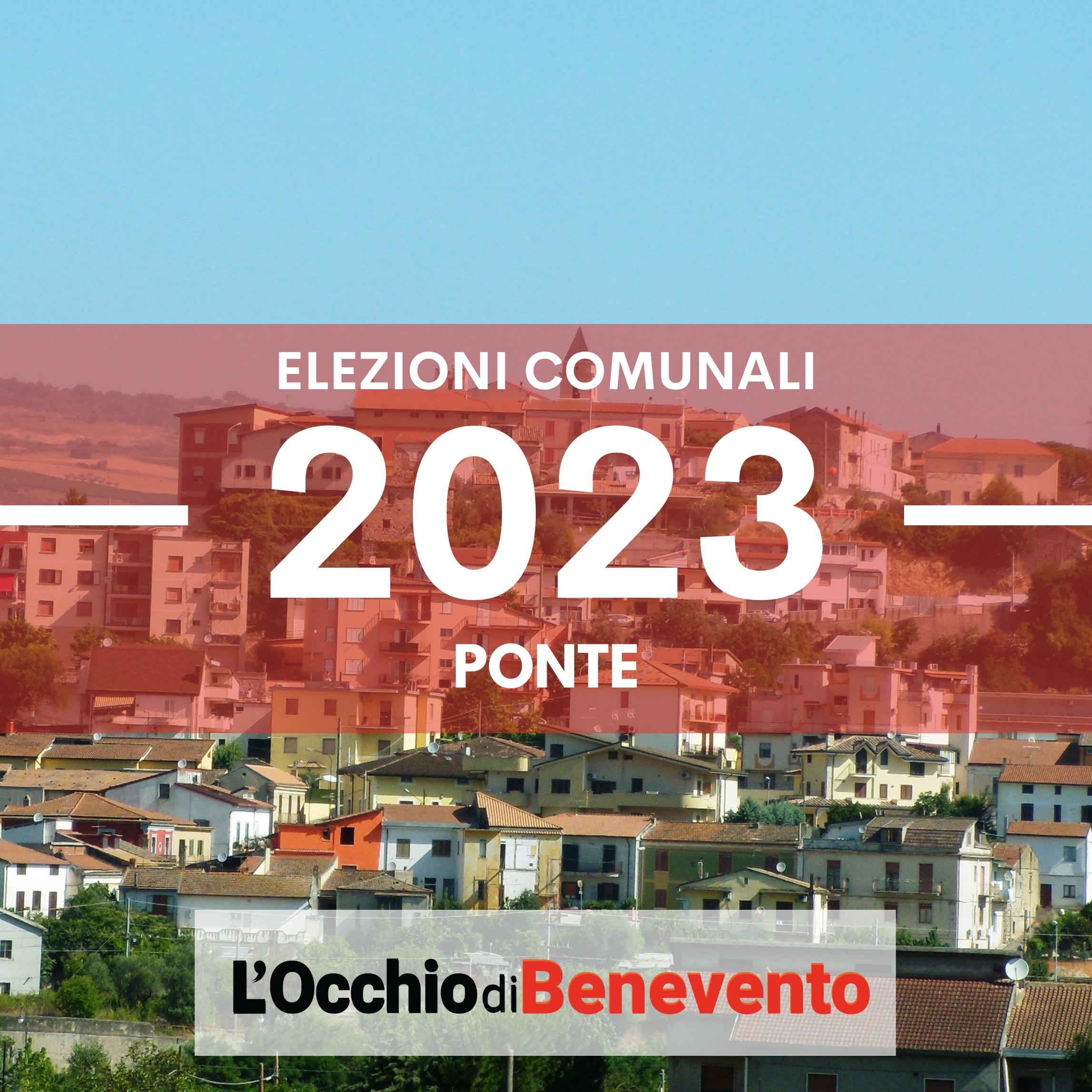 Elezioni comunali 2023 Ponte liste candidati
