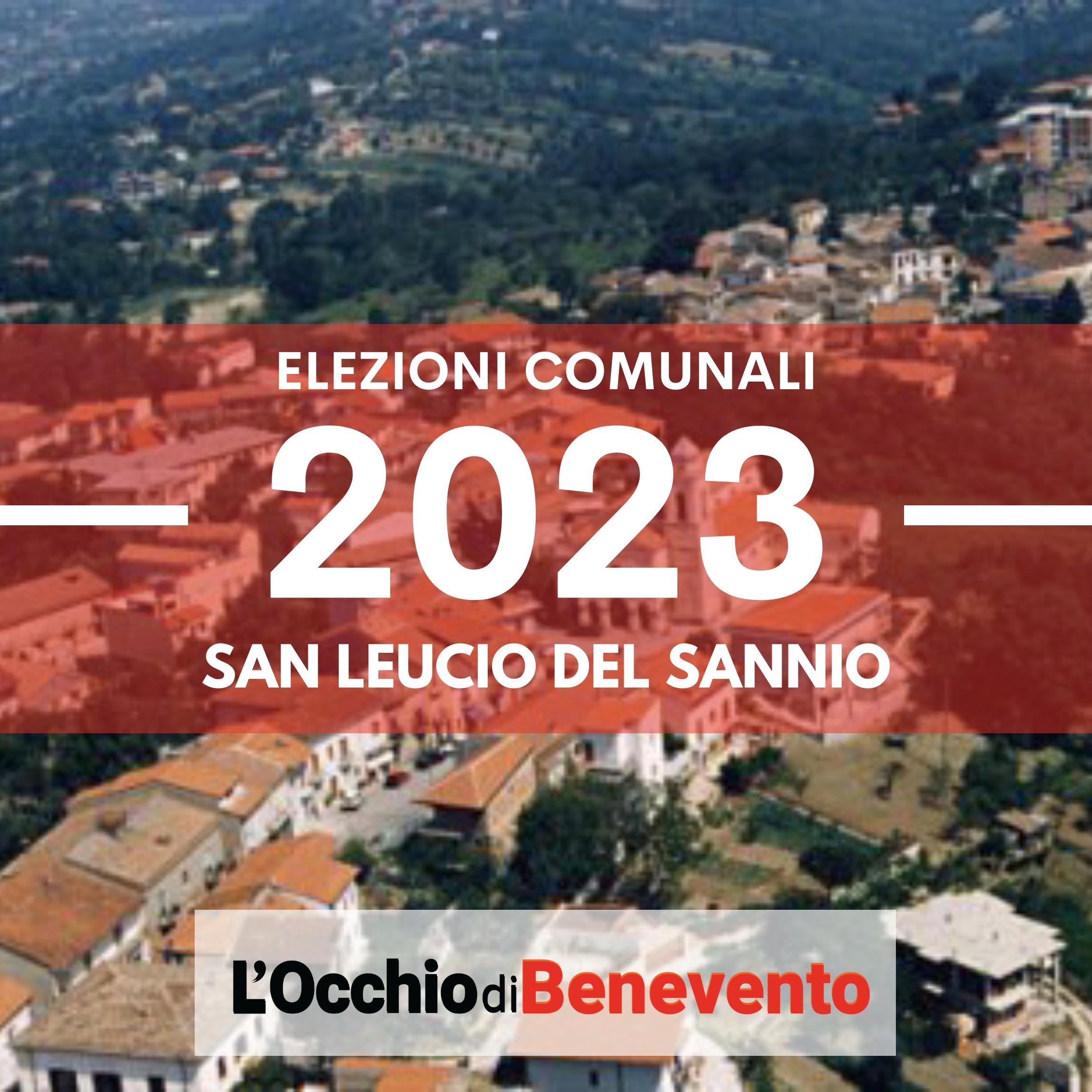 Elezioni comunali 2023 San Leucio del Sannio liste candidati