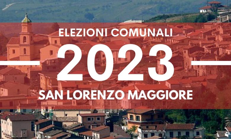 Elezioni comunali 2023 San Lorenzo Maggiore liste candidati