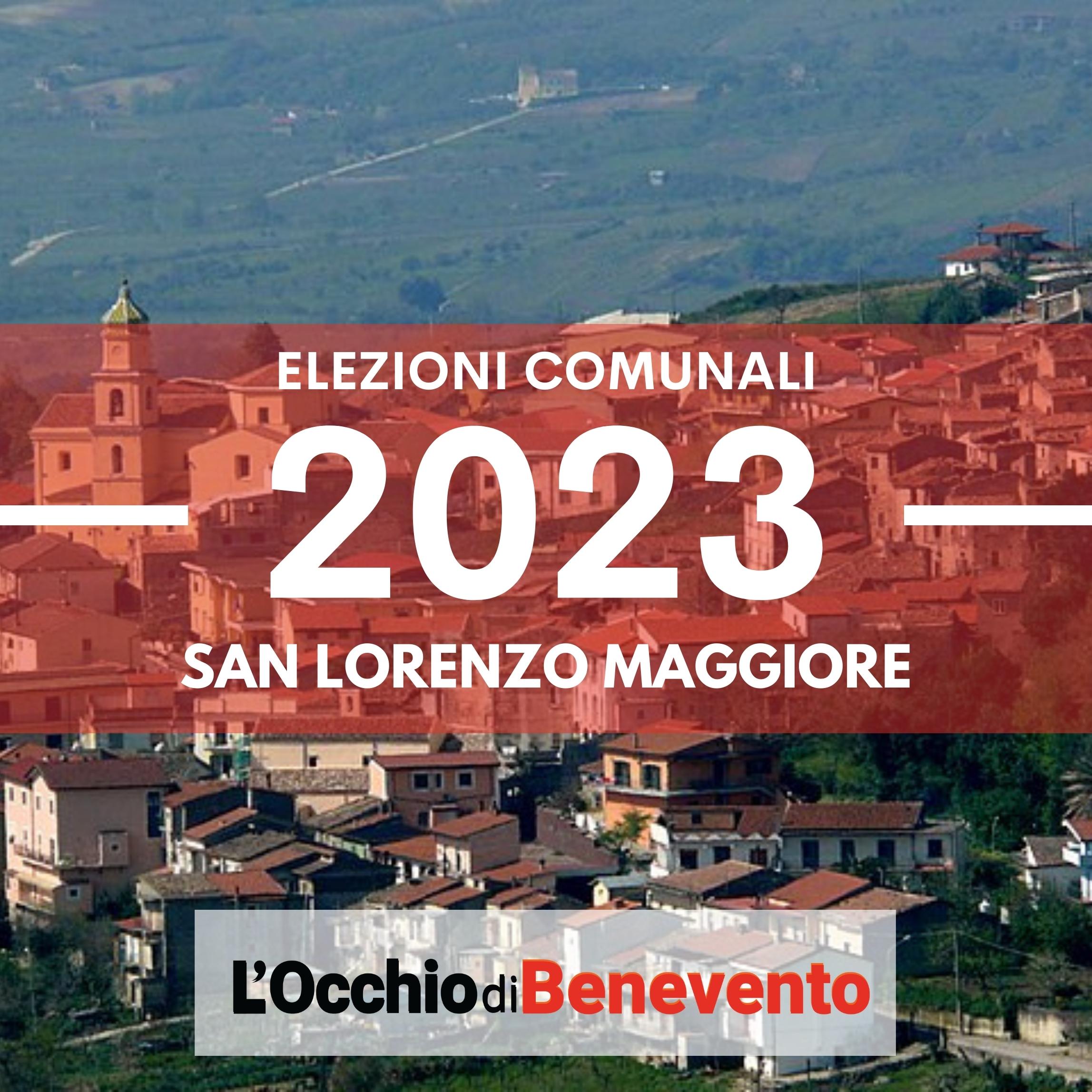 Elezioni comunali 2023 San Lorenzo Maggiore liste candidati
